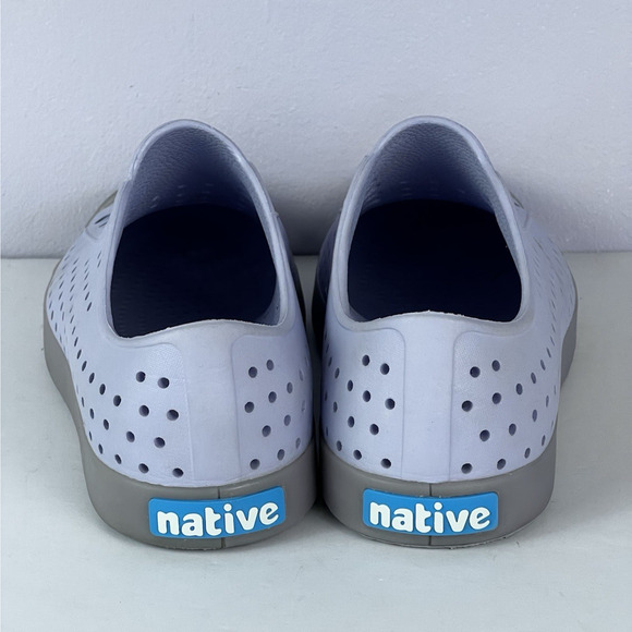 Native Shoes Sneakers Jefferson US W9 M7 Powder Purple Perforated Comfort Water - Picture 6 of 9